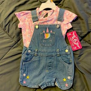 Girls 2-piece short set